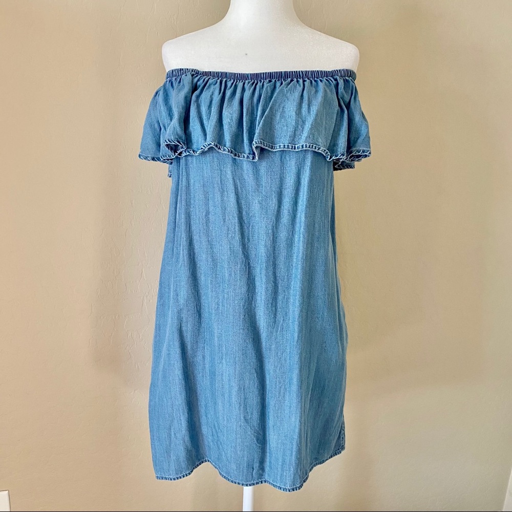 American Eagle chambray dress